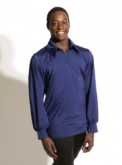 Billow Sleeve Open Collar Shirt - Men & Boys