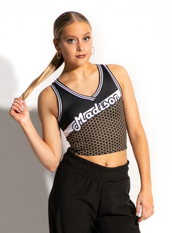 basketball jersey crop top