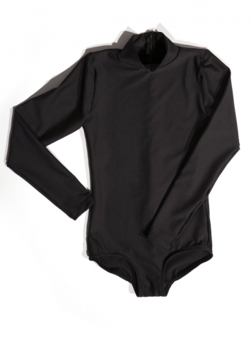 Mens black leotard top