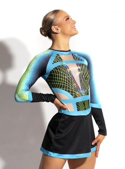 250 Intersect Pom Dress