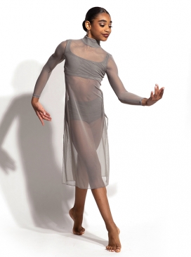 Illusion Of Bliss - Mesh Dress, Dance Costumes