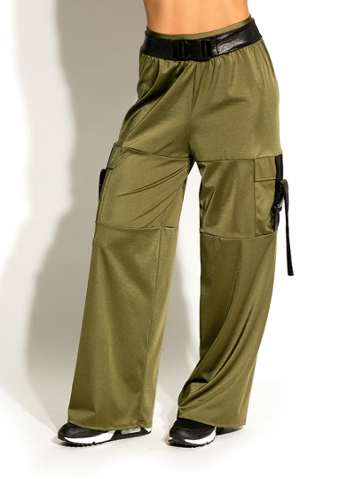 Buckle Cargo Pants