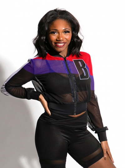 Nova Mesh Cropped Jacket