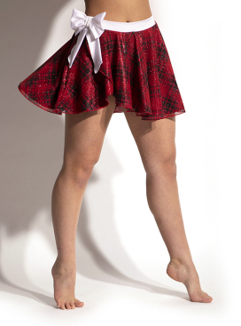 Ginger Glitter Mesh Wrap Skirt