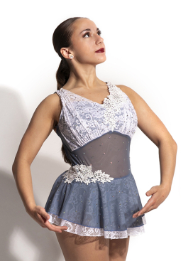 Adeline Dress with Appliques
