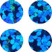 Holographic Blue