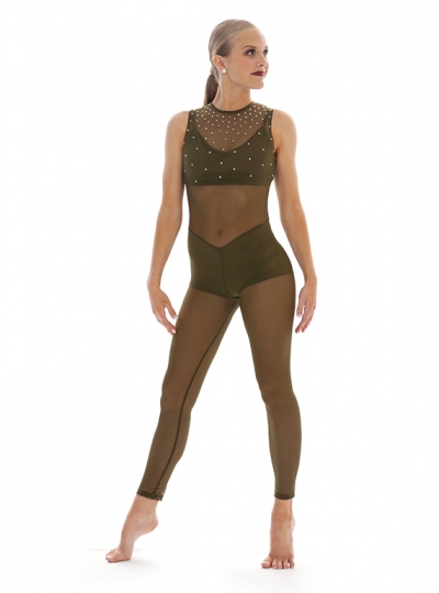Mesh Unitard Set