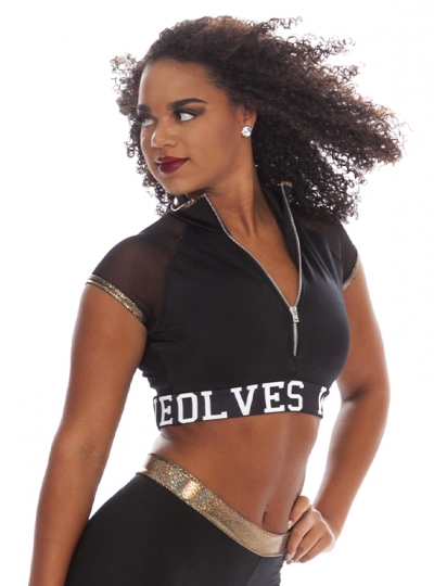 Stella Crop with Lettering